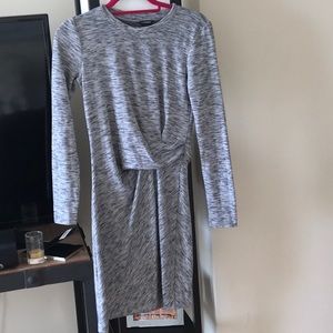 Club Monaco Size 0 Grey Knit dress